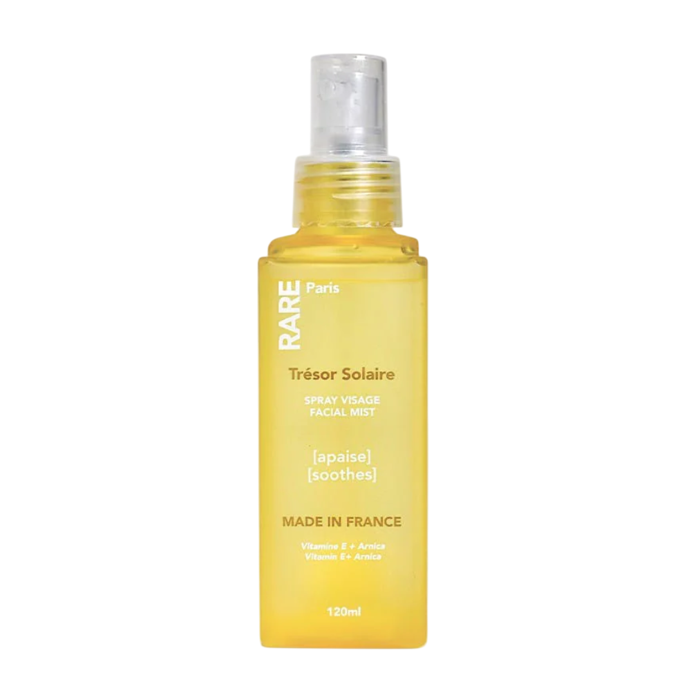 RARE PARIS Trésor Solaire Soothing Facial Mist 120ml - Заспокійливий міст для обличчя з вітаміном E RARE PARIS Trésor Solaire Soothing Facial Mist 120ml - Заспокійливий міст для обличчя з вітаміном E
